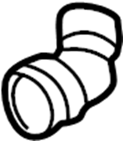 Cooling System Bypass Line Adapter 1J0-122-291 - View 12