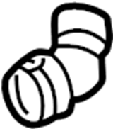 Cooling System Bypass Line Adapter 1J0-122-291 - View 13