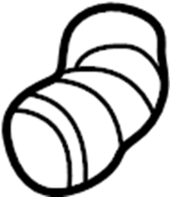 Cooling System Bypass Line Adapter 1J0-122-291 - View 8