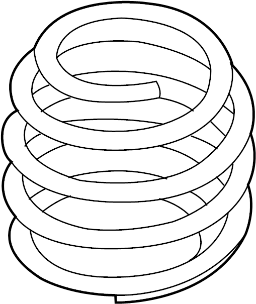 Coil Spring 1K0-411-105-AJ - View 12
