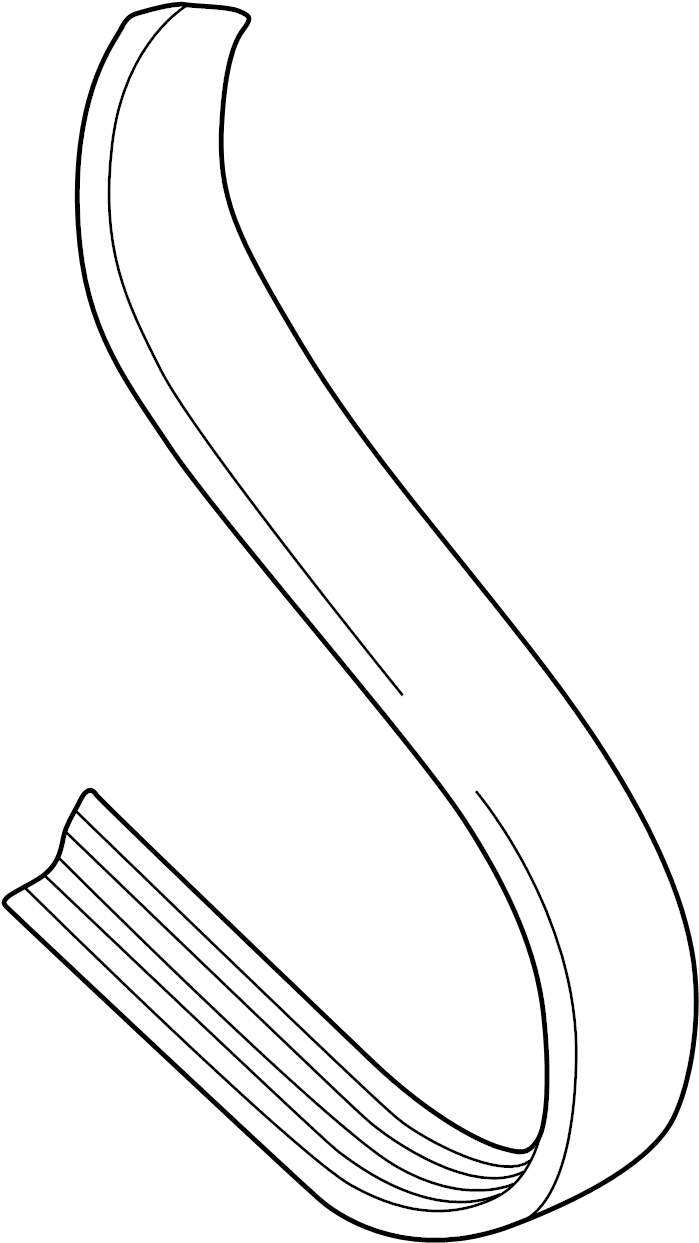 Serpentine Belt 06A-260-849-C - View 2