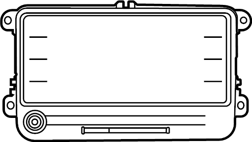 AM/FM CD 5C0-035-684-G