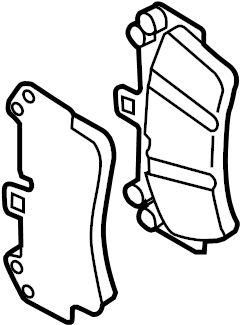 Brake Pads Rear 7P6-698-451-C - View 5