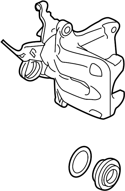 Disc Brake Caliper 1K0-615-423-J - View 4