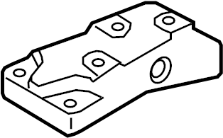 Trans Mount Lower Bracket 1K0-199-117-CD - View 41