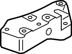 Trans Mount Lower Bracket 1K0-199-117-CD - View 4
