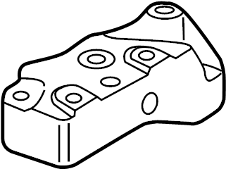 Trans Mount Lower Bracket 1K0-199-117-CD - View 37