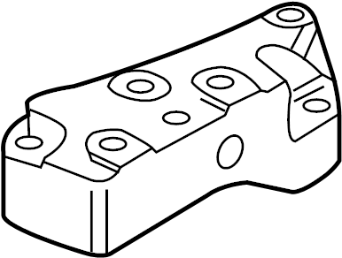 Trans Mount Lower Bracket 1K0-199-117-CD - View 6