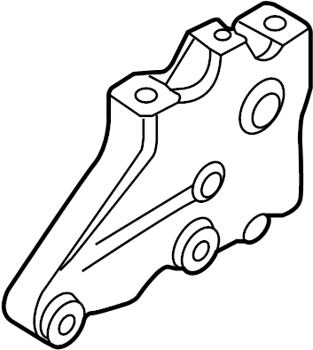 Trans Mount Lower Bracket 1K0-199-117-CD - View 49