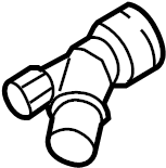 Radiator Coolant Hose Adapter 6Q0-122-291-F - View 44