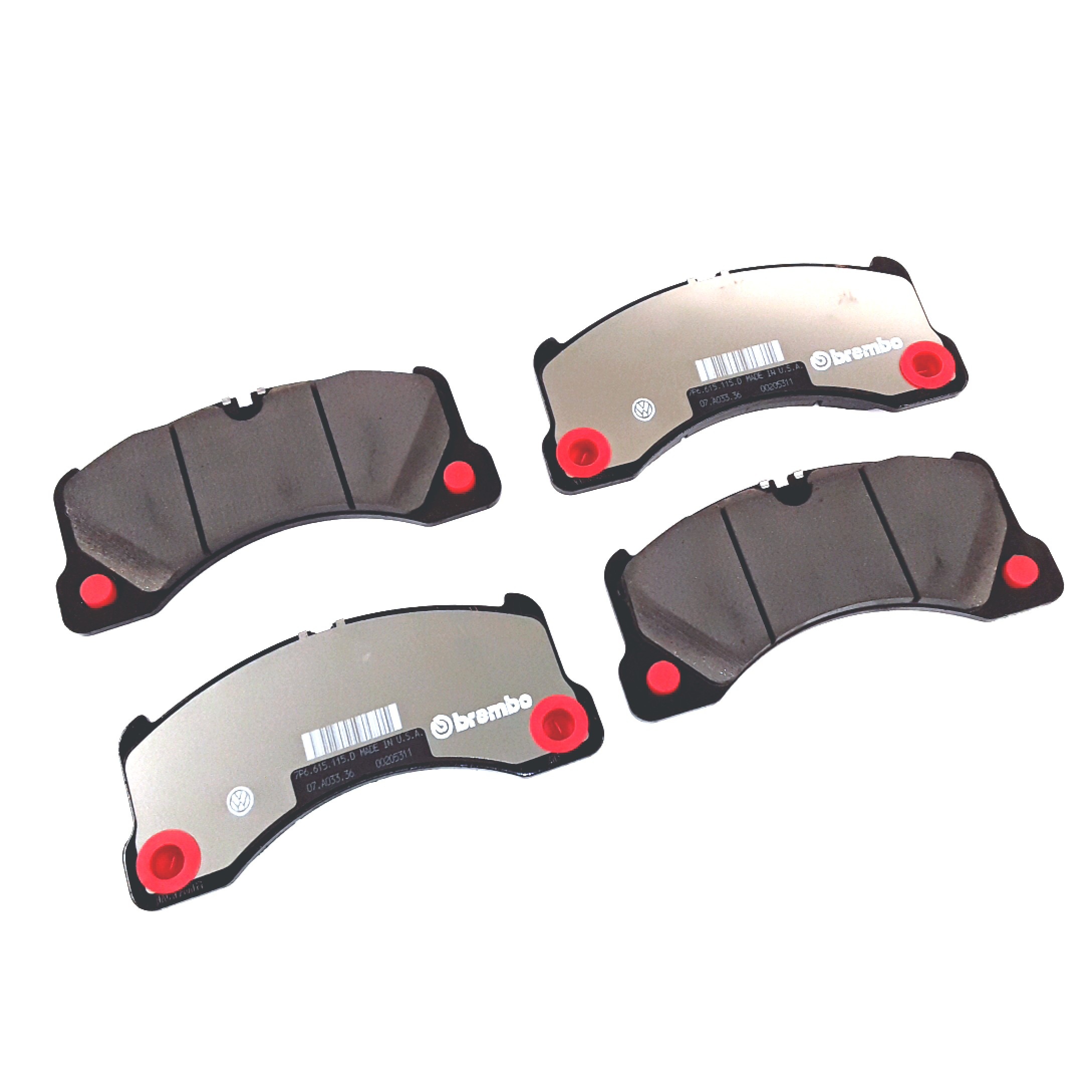 Disc Brake Pad Set Front 7P6-698-151-B - View 3