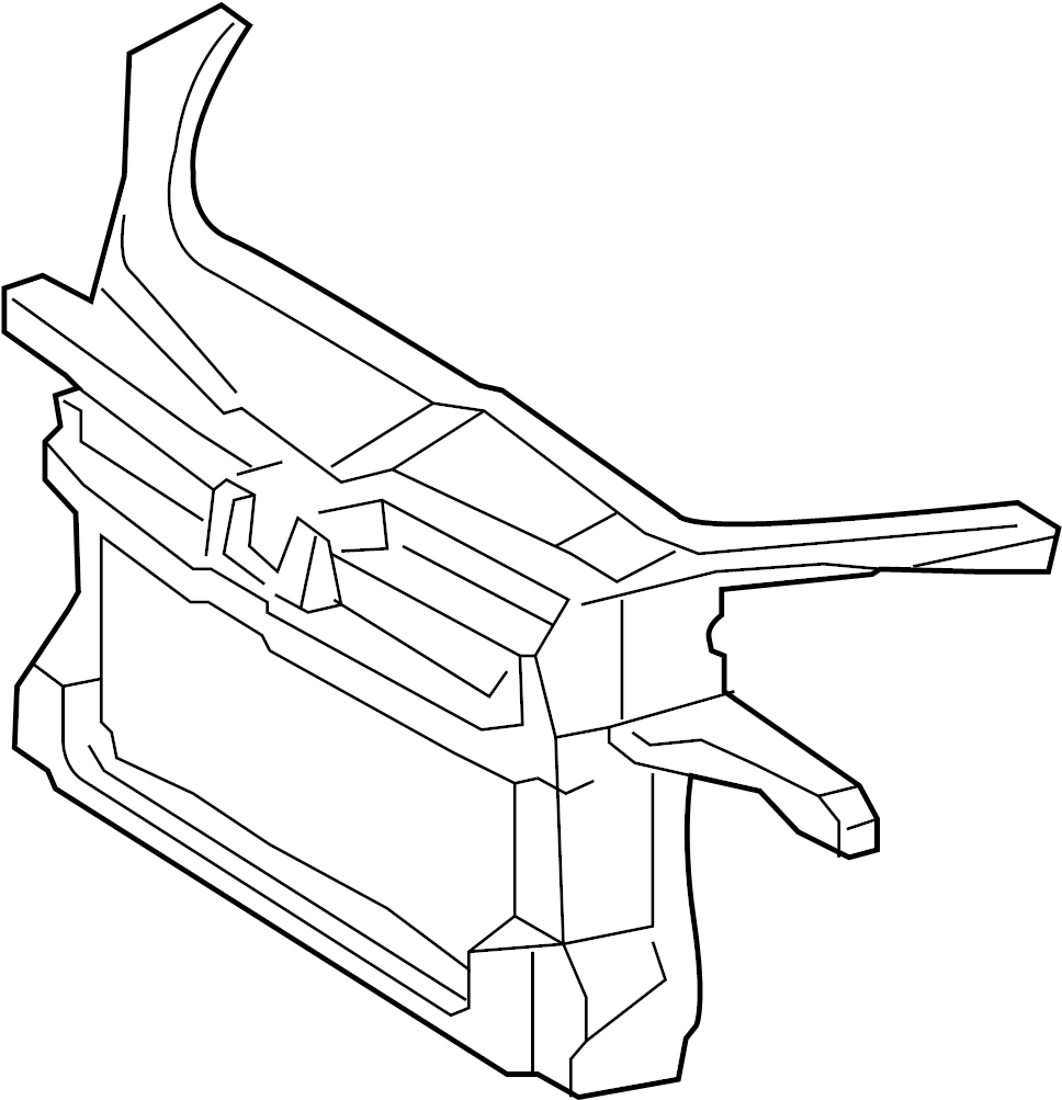 Radiator Support 1K0-805-588-Q
