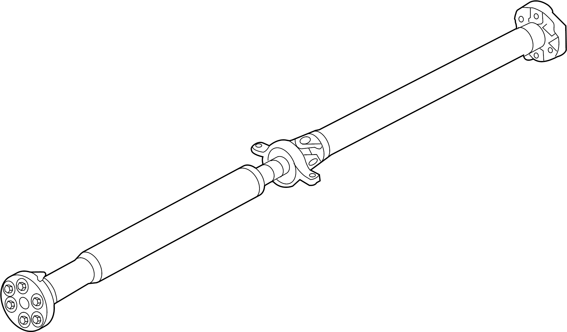 Drive Shaft 5QF-521-101-S - View 2