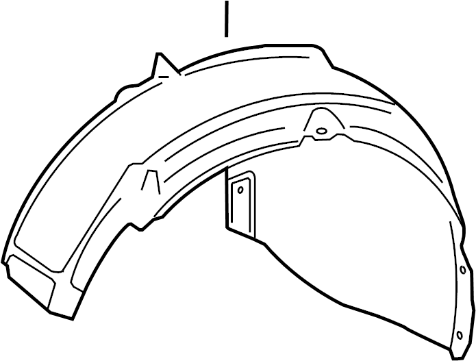 Fender Liner 5K0-805-977 - View 2