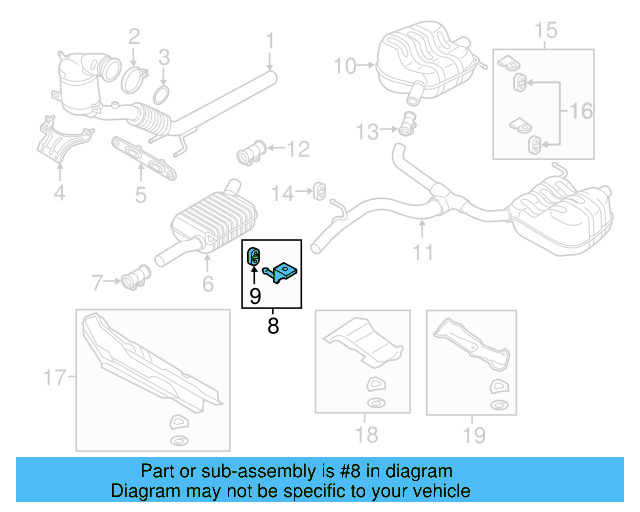 Mount Bracket 5Q0-253-144-AA - View 4