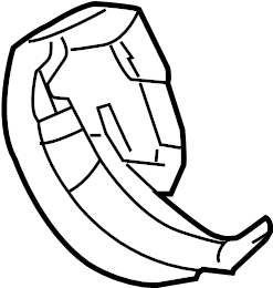 Headlamp Assembly Catch 1C0-806-630 - View 3