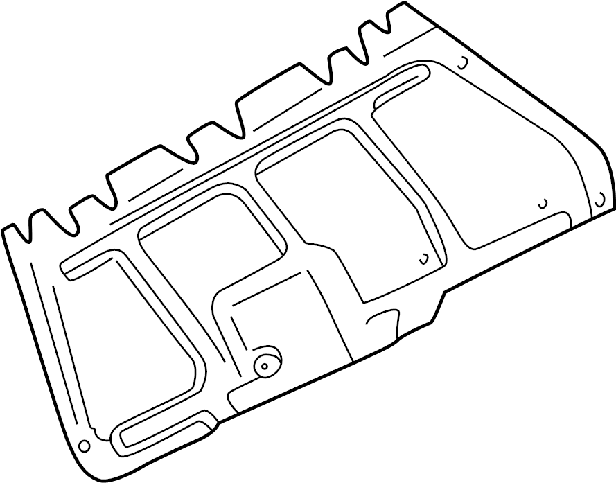 Center Shield 1J0-825-237-AD - View 3