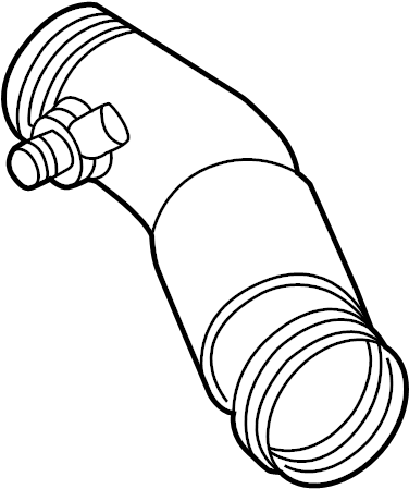 Connector Pipe 1J0-129-684-AA - View 2