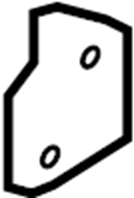 Release Handle Bracket 7L0-823-633-H - View 2