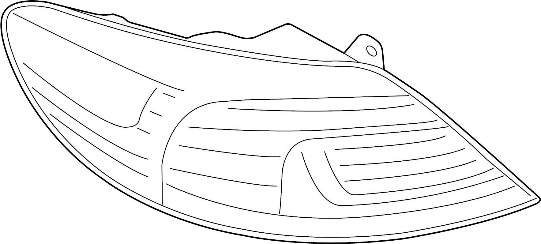 Tail Lamp Assembly 3C8-945-207-AE