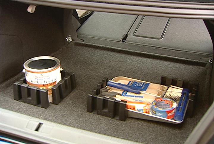 Heavy Duty Trunk Liner With Cargo Blocks 3C5-061-166-469 - View 2