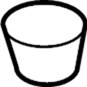 Seat Belt Assembly Button 443-857-847-B-4PK - View 5