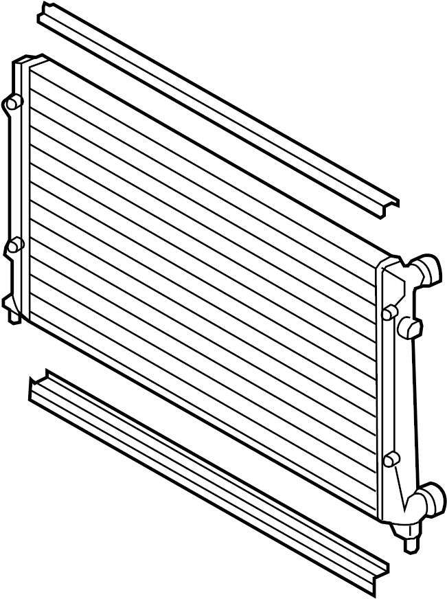 Radiator 5C0-121-251-E - View 2