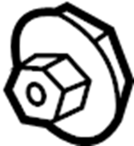 Headlamp Assembly Adapter 1K8-941-297 - View 21