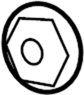 Headlamp Assembly Adapter 1K8-941-297 - View 3