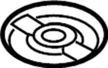 Rear Floor Pan Retainer 1T0-803-274 - View 21