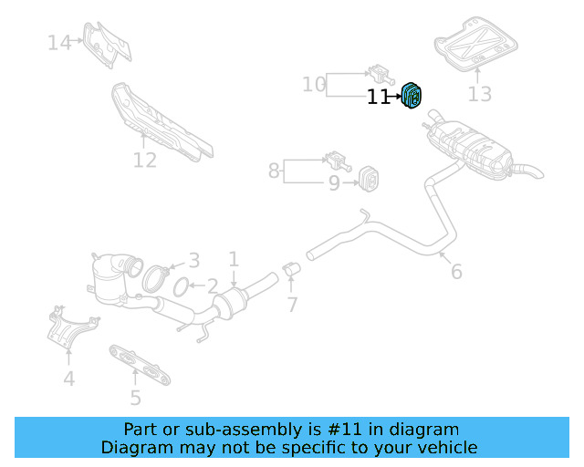 Rear Hanger Retainer Ring 5Q0-253-147 - View 33