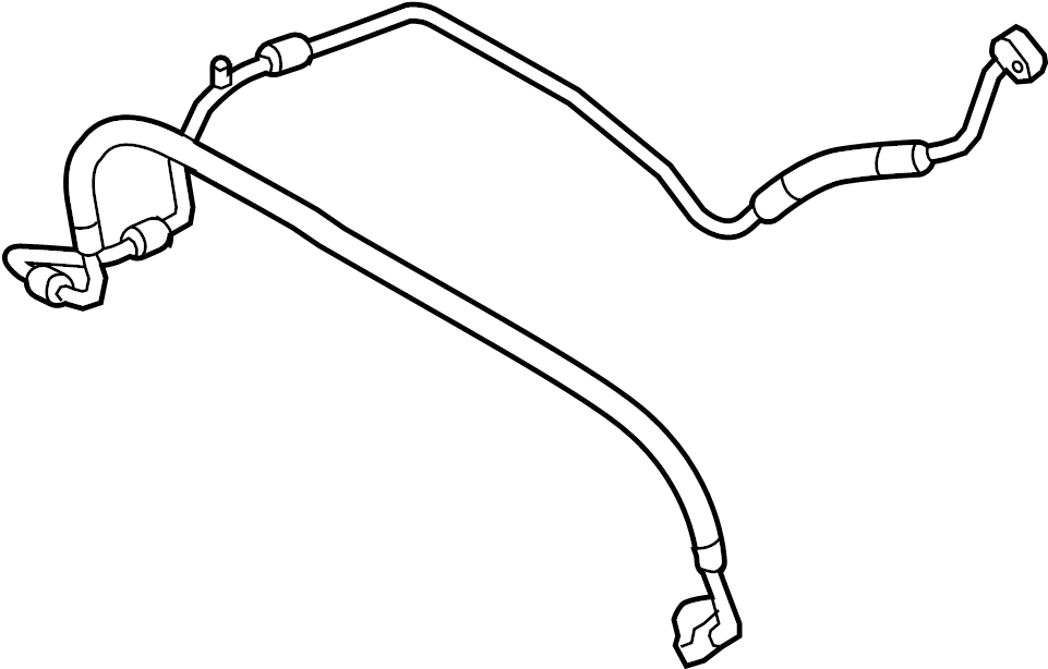 A/C Refrigerant Suction Hose 1K0-820-743-BR - View 18