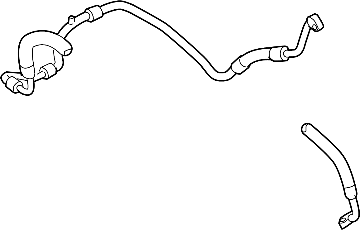 A/C Refrigerant Suction Hose 1K0-820-743-BR - View 16