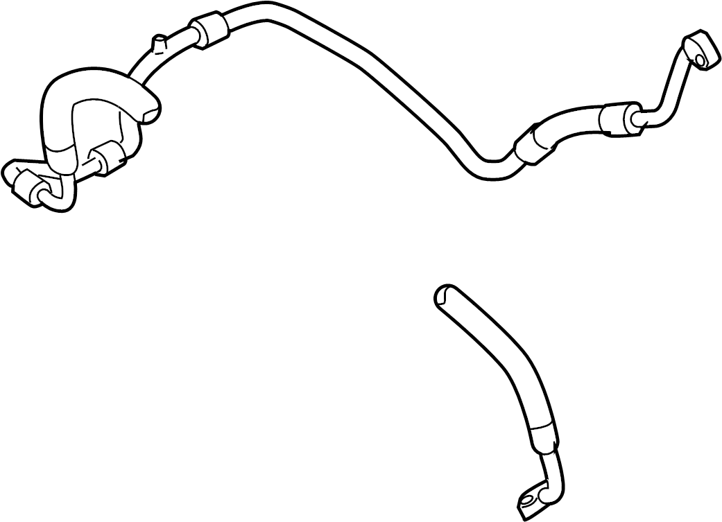 A/C Refrigerant Suction Hose 1K0-820-743-BR - View 15