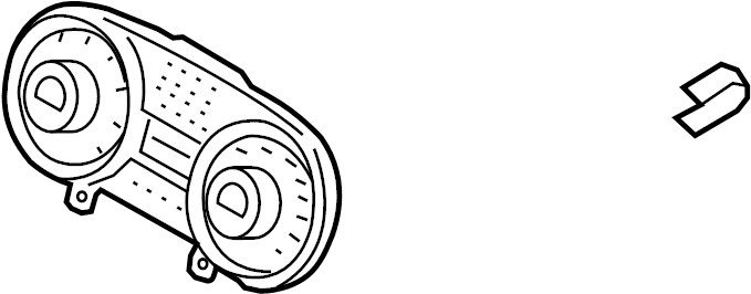 Instrument Cluster 5NA-920-850-B - View 2