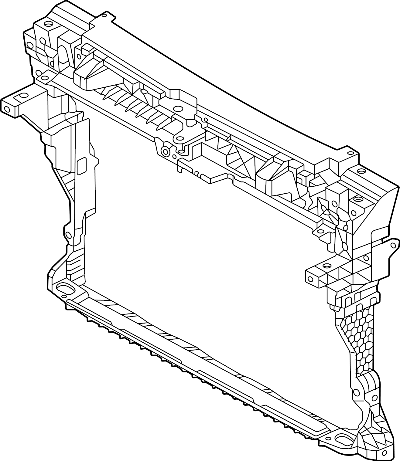 Radiator Support 3CM-805-588-C