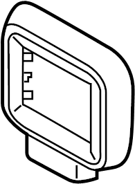 Distance Sensor Trim Plate 5G0-907-225-A-9B9 - View 3