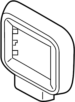 Distance Sensor Trim Plate 5G0-907-225-A-9B9 - View 7