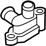 Engine Coolant Outlet Flange 059-121-506-H