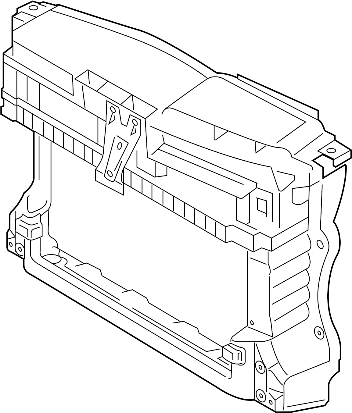 Radiator Support Panel 1K9-805-588-A