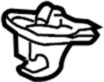 Sun Visor Holder 1K0-857-561-B-Y20 - View 7