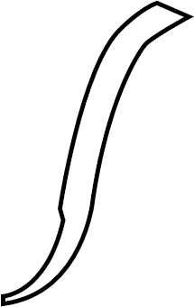 Wheel Opening Molding 5N0-854-969-F-9B9 - View 3