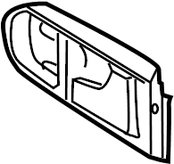 Handle, Inside 1C1-837-114-M-1QA - View 7