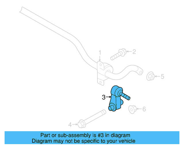 Stabilizer Link 5Q0-505-465-A - View 19