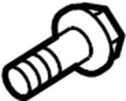 Splash Shield Rear Bolt 1K0-825-951 - View 15