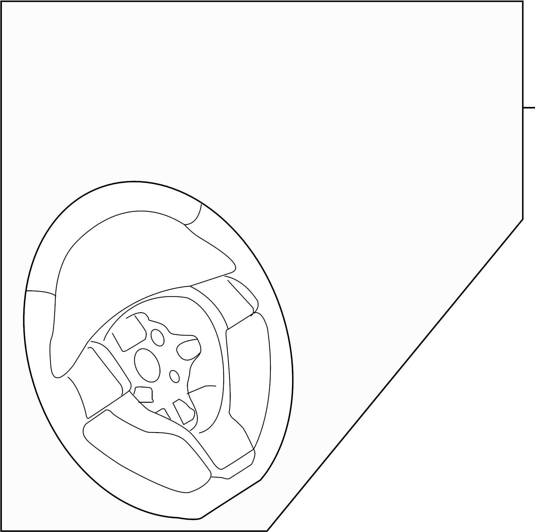 Steering Wheel 5C0-419-091-BL-E74