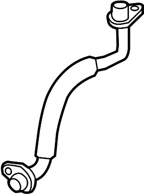 Turbocharger Oil Line 06K-145-735-L - View 3