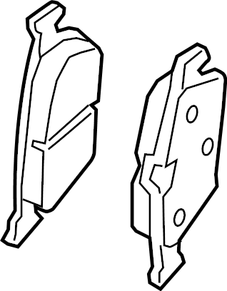 Brake Lining 3Q0-698-451-L