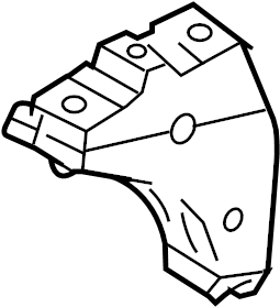 Bracket 1J0-199-117-AK - View 3