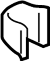 Door Trim Panel Rear Clip 510-868-246 - View 11